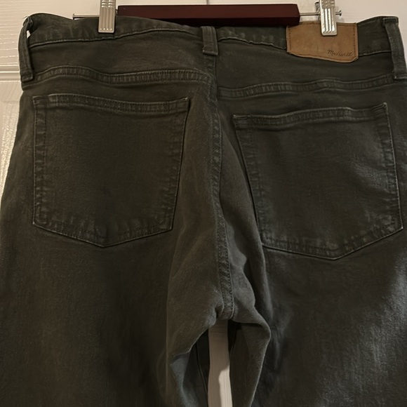 Madewell men’s Slim jeans dark green size 31x32 - Picture 2 of 3